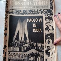 Rivista L'osservatore Romano della Domenica 1964