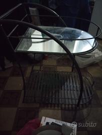 Mobile in metallo  per salotto 