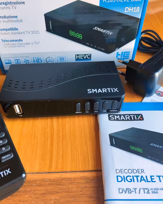 DECODER DVB-T/T2 Smartix Atlantis SM20-DH18
