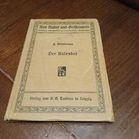 Libro Astronomia 1905 "Der Kalender" - Walter Wisl