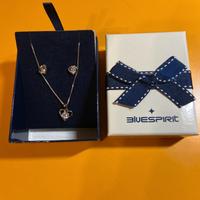 Collana e orecchini "Bluespirit"