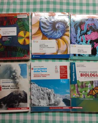 libri di testo scolastici, liceo scientifico, 2
