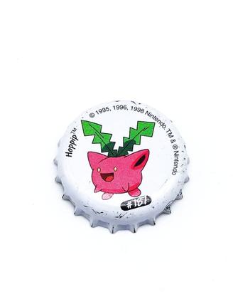 Tappo Pokémon vintage Hoppip #187 (succhi Yoga)