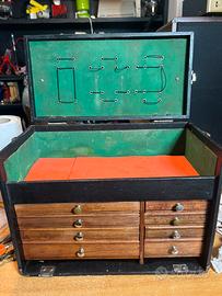 Cassetta Scrigno Vintage Americana H.Gerstener