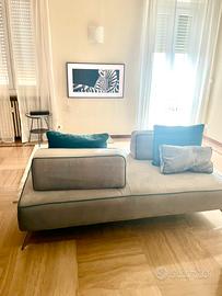 DIVANO MODERNO SAMOA GRIGIO