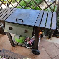 Barbecue grillfire