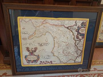 Mappa Principato Citra olim Picentia, Regno di Na