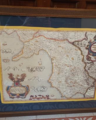 Mappa Principato Citra olim Picentia, Regno di Na