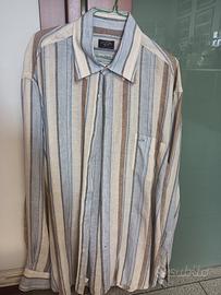 camicia Paul e Shark taglia 43 100% Lino