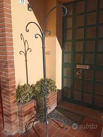 attaccapanni in ferro battuto