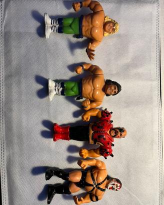 4 action figure Wrestling Hasbrk Vintage anni ‘90