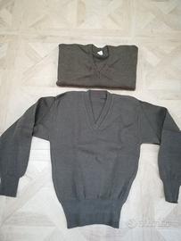 maglione militare anni 80 nuovo