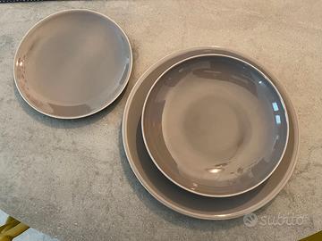 Set Piatti 8 pezzi Saturnia (fondo frutta piano)