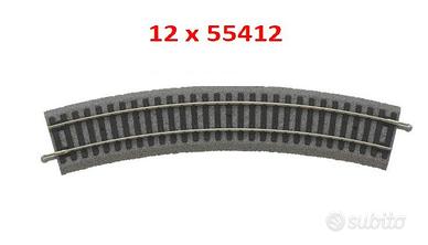 PIKO -  12 BINARI CURVI 55412 - R 42,19 - NUOVI