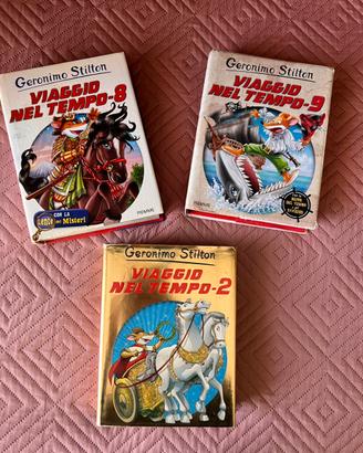 Libri di Geronimo Stilton viaggio nel tempo
