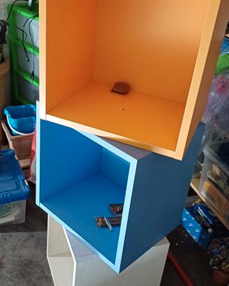 3 Mensole cubotti Mondo Convenienza