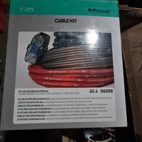 PHONOCAR kit cavi car audio RCA e alimentazione 