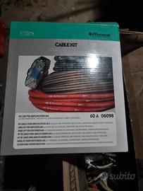 PHONOCAR kit cavi car audio RCA e alimentazione 
