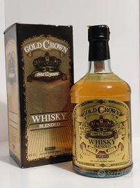  bottiglia di whisky blended Gold anni 70