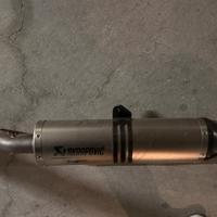 Scarico Akrapovic bmw f800gs 2016