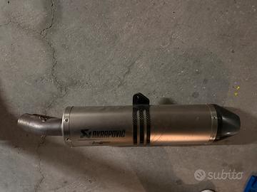 Scarico Akrapovic bmw f800gs 2016