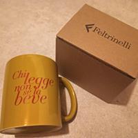 Tazza, mug Feltrinelli senape NEW!