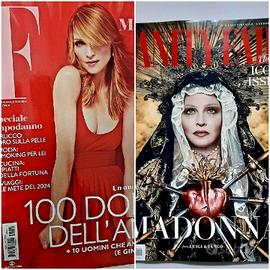 Riviste collezione Madonna Vanity Fair + F