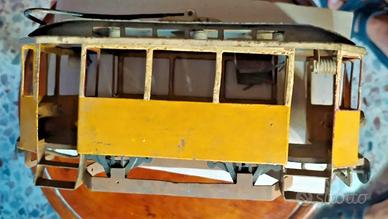 Modellino Tram d’Epoca Vintage Metallo, Stile Retr