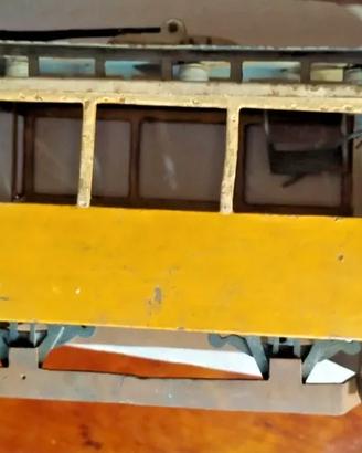 Modellino Tram d’Epoca Vintage Metallo, Stile Retr