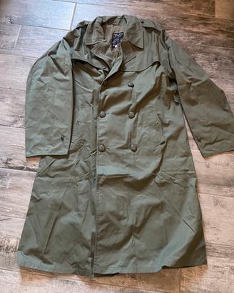 Guardia di Finanza cappotto/ impermeabile anni 70