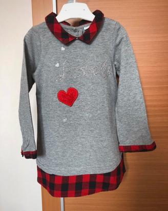 Vestito natalizio bimba 98 cm