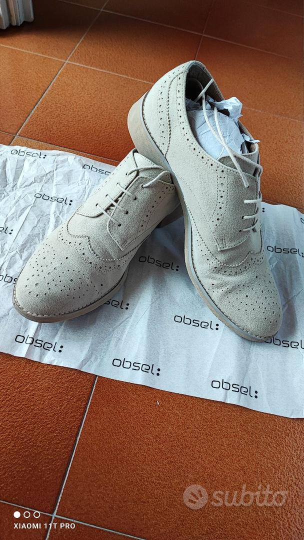 Scarpe scamosciate marca Obsel Abbigliamento e Accessori In