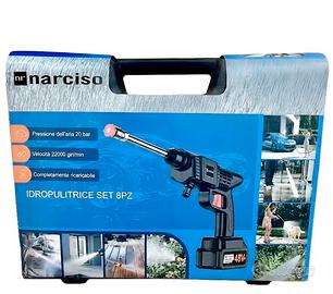 Idropulitrice doppia batteria finestre giardino