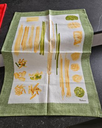 Strofinaccio Vallesusa verde cucina mai utilizzato