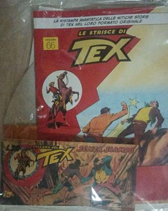 Tex Willer Le Strisce Volume 66 + Collana Tex Senz