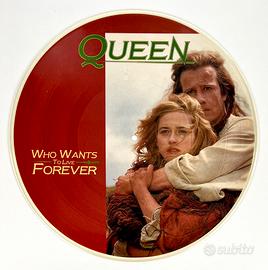 Raro Vinile Queen Who Wants to live Forever