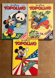 Topolino lotto n. 1400, 1407, 1495