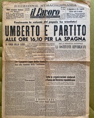 Il Re d’Italia scappa e nasce la Repubblica MUSEO