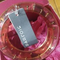 bracciale punk dark  resina con viti all'interno