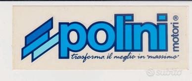 coppia di adesivo originale Polini VINTAGE NUOVI