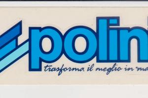 coppia di adesivo originale Polini VINTAGE NUOVI