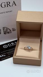 Anello Toi et Moi Argento 925 Moissanite