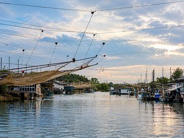 Capanno da pesca Porto Garibaldi 
