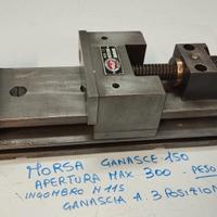 morsa girevole fresatrice trapano tornio 