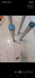 4 gambe per tavolo altezza 70 cm