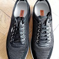 Sneakers Donna FRAU - Bianco Nero Argento - 37