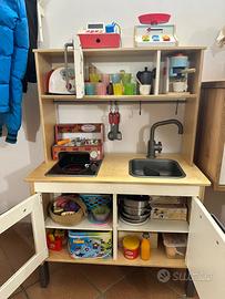 Cucina ikea + accessori in legno
