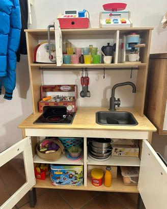 Cucina ikea + accessori in legno