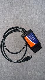 INTERFACCIA OBD2 USB V1.5 FORSCAN - DIAGNOSI AUTO