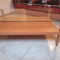 tavolino con vetro
